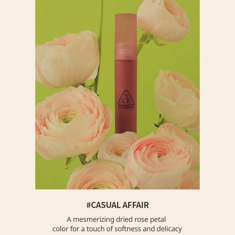 3CE Blur Water Lip Tint #Casual Affair