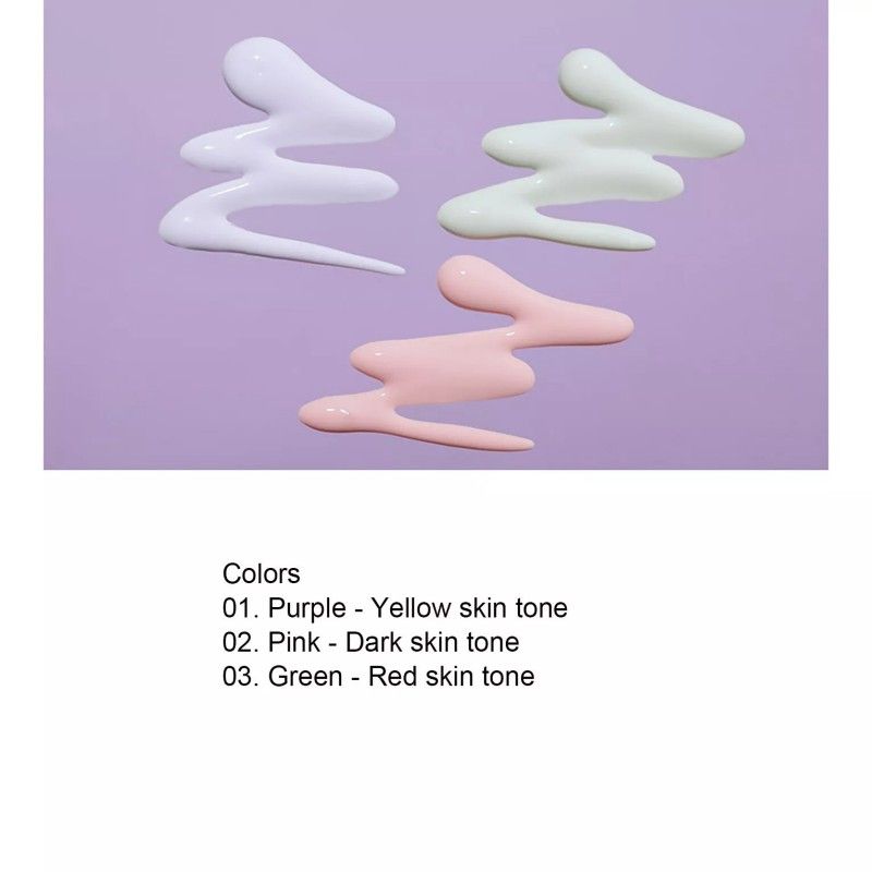 3CE Water Make Up Base #Green 45ml