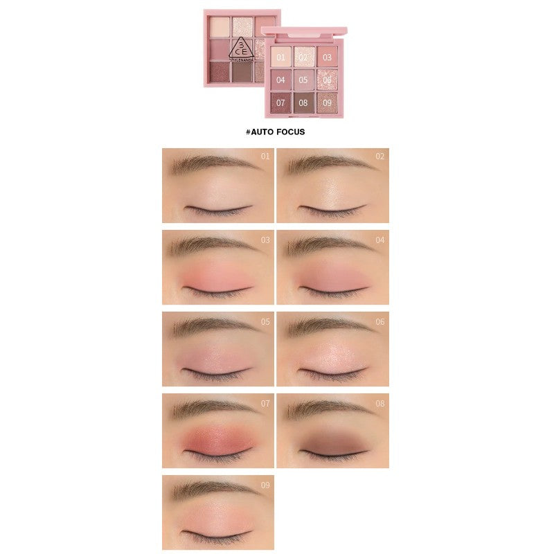 3CE Multi Eye Color Palette #Auto Focus