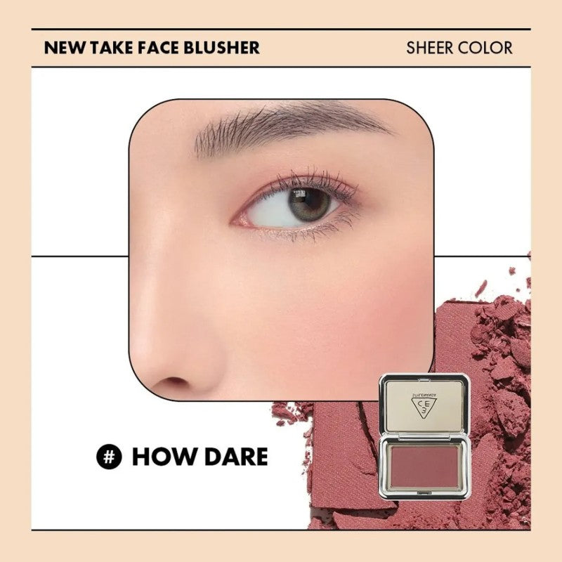 3CE Take Face Blusher New #How Dare