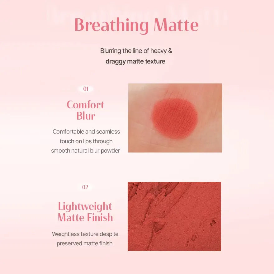 3CE Blur Matte Lipstick #Rosiness