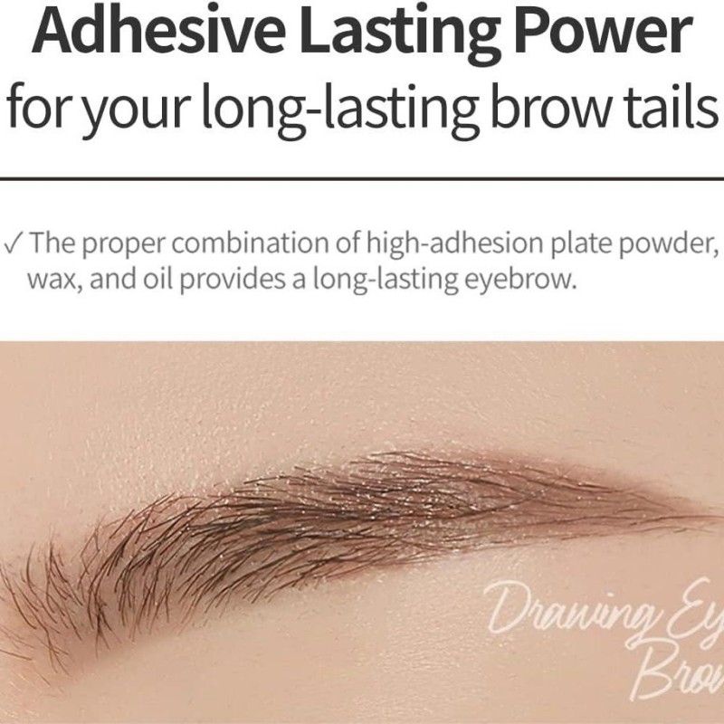 Etude House爱丽小屋双头眉笔防水不晕染#04深灰色