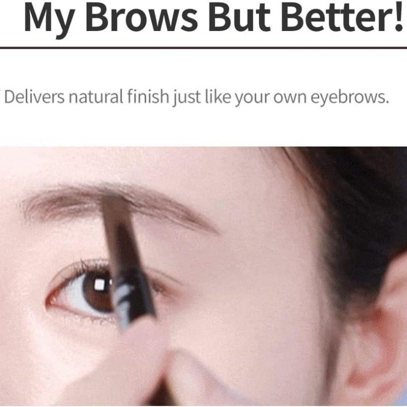 Etude House爱丽小屋双头眉笔防水不晕染#04深灰色