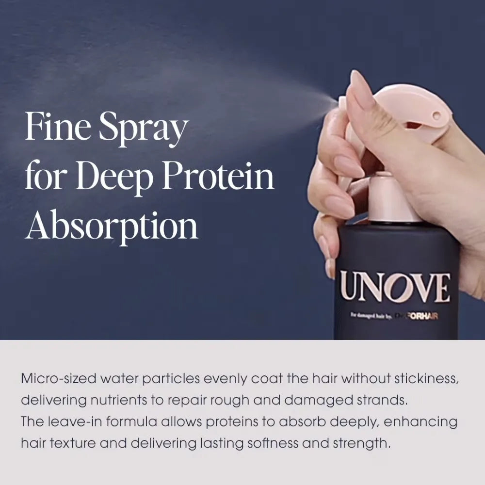 Unove No-Wash Water Ampoule Treatment 200ml+50ml