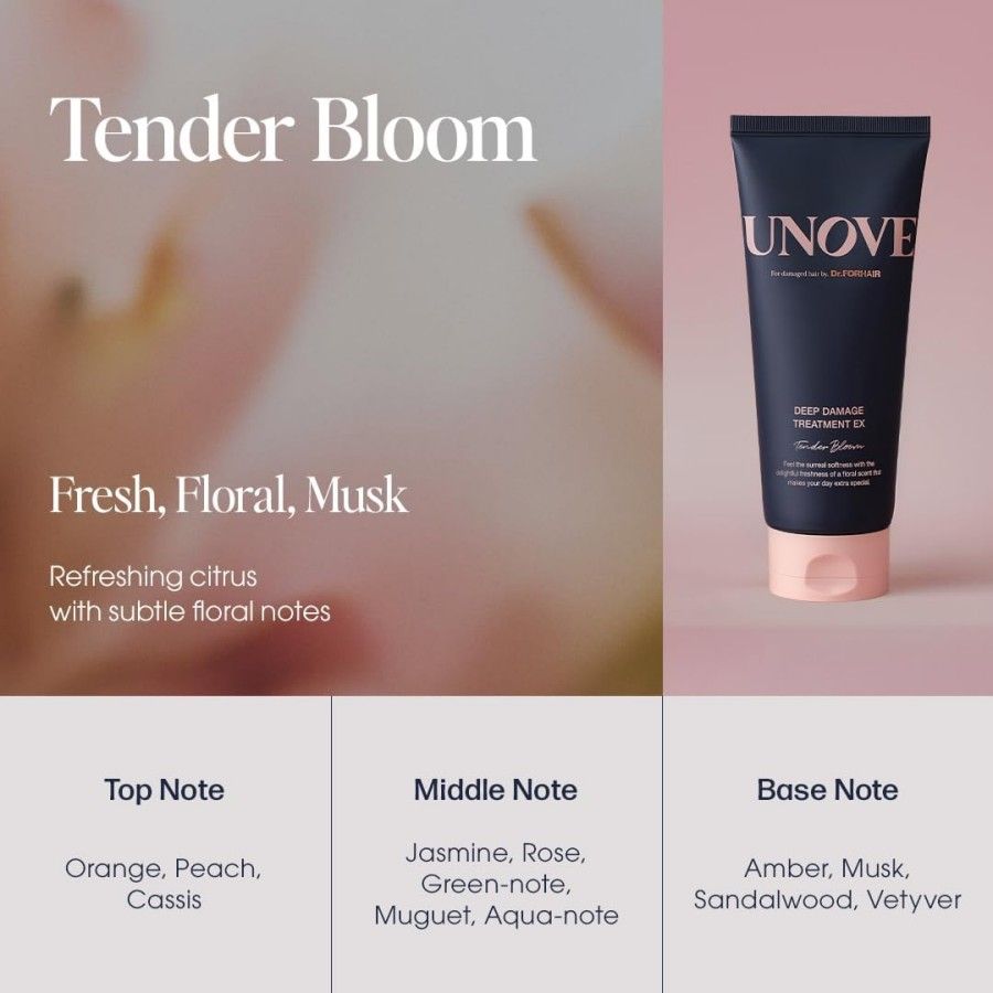 Unove Deep Damage Treatment EX Warm Petal 320ml