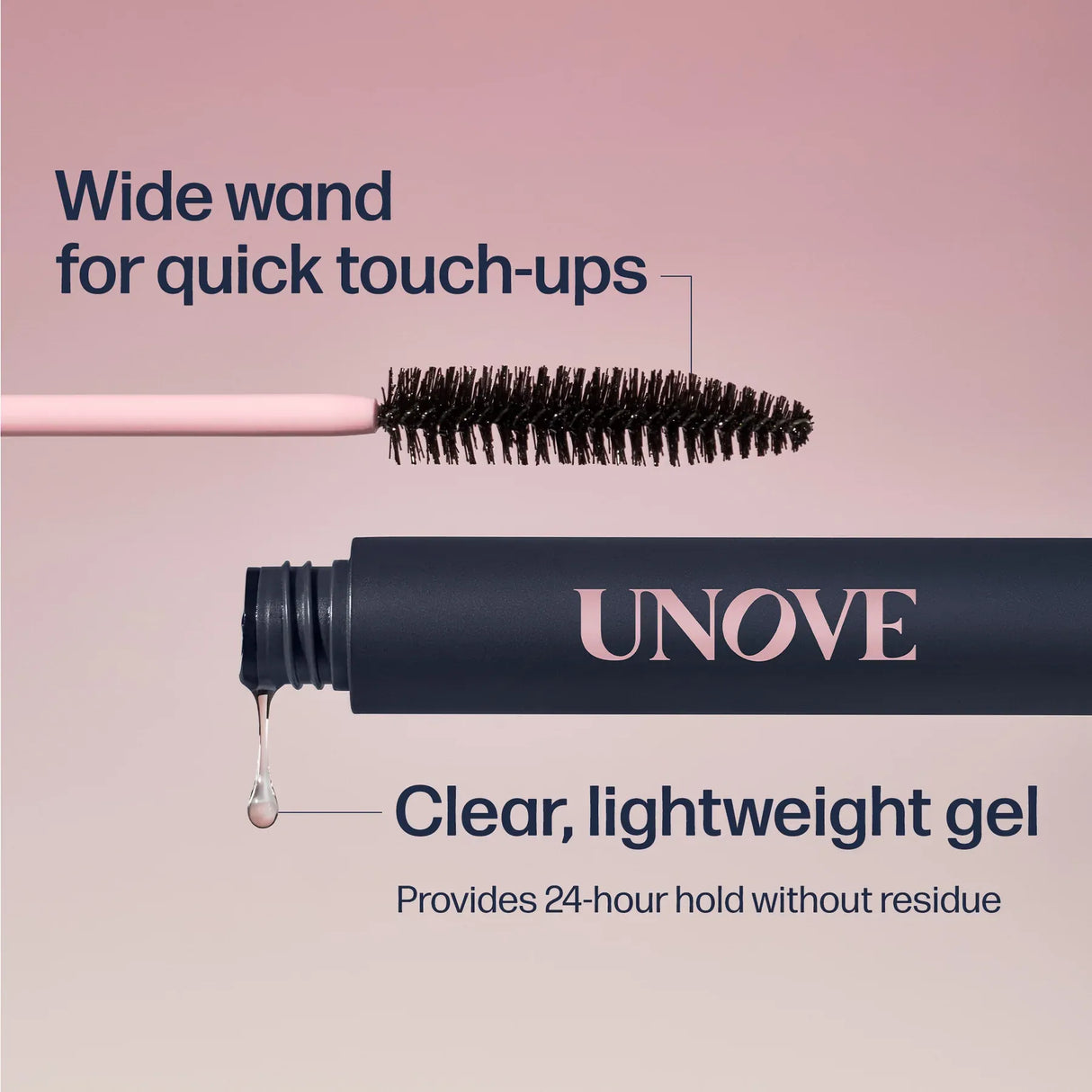 Unove Frizz-Calming Sleek Hair Finishing Stick Blush Musk 10ml