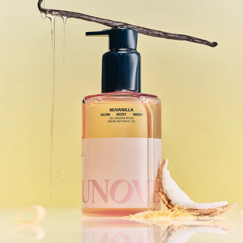 Unove Glow Body Wash Nu Vanilla 290ml