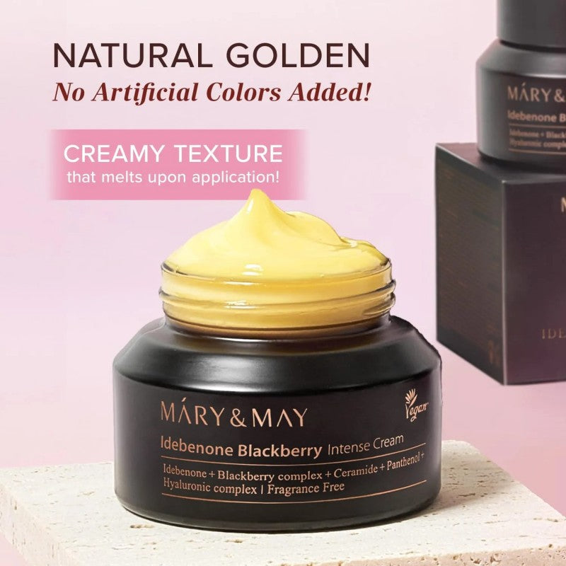 Mary&May Idebenone Blackberry Intense Cream 70g