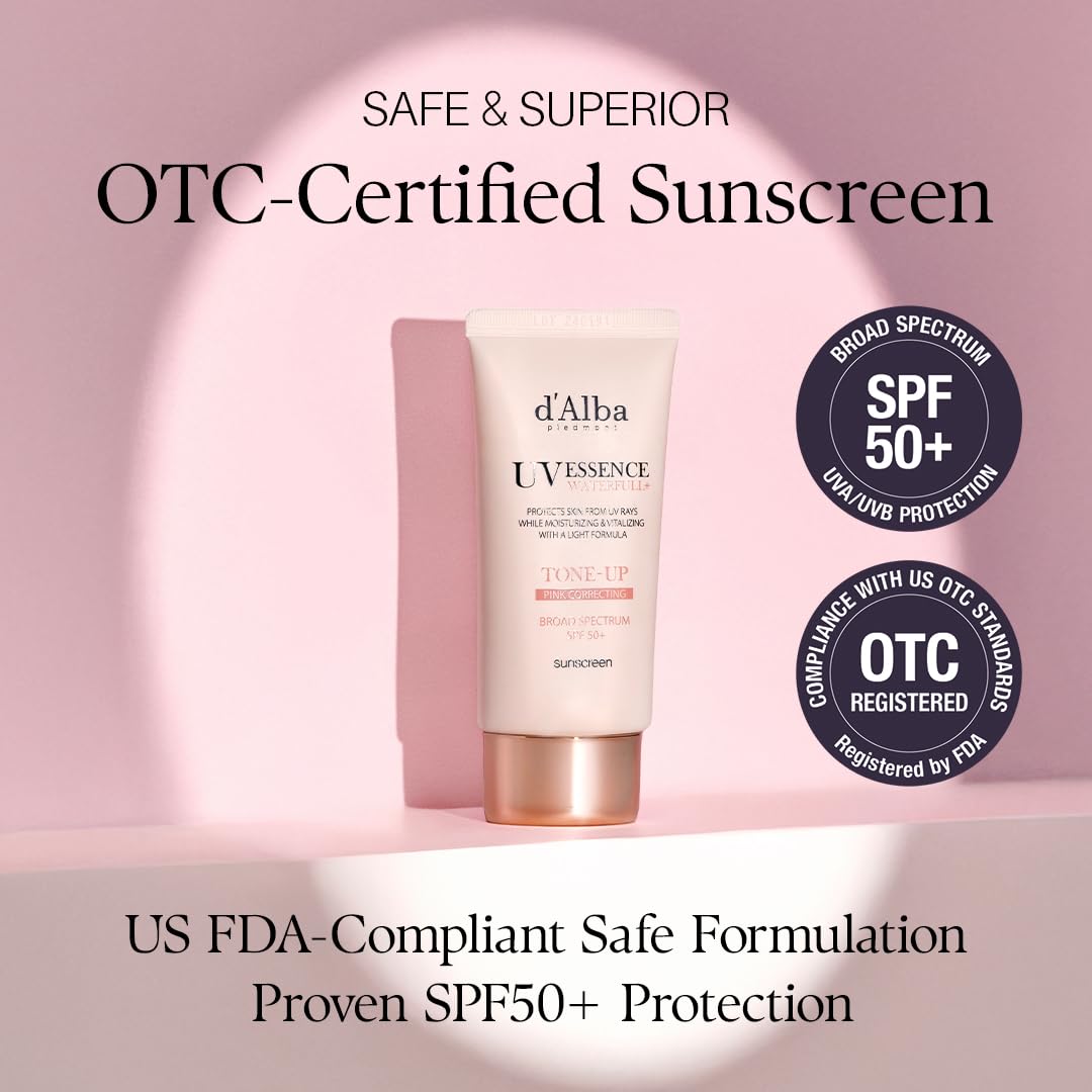D'Alba Waterfull Tone Up Sun Cream Duo SPF50+ 50m*2