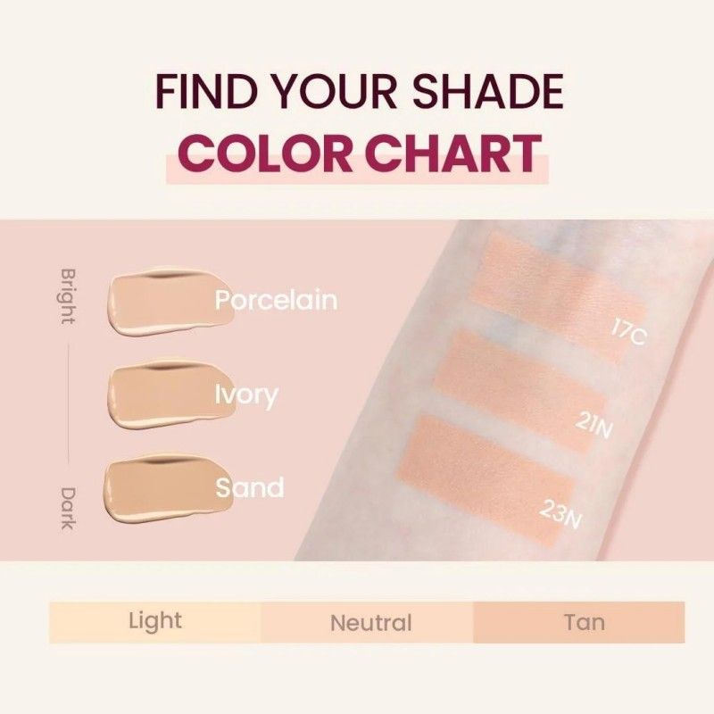 TIRTIR Mask Fit All Cover Pink Cushion #21N Ivory 4.5g