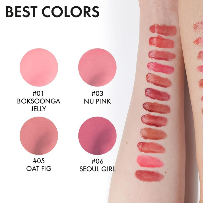 Amuse Jel-Fit Lip Tint #01 Boksoonga Jelly