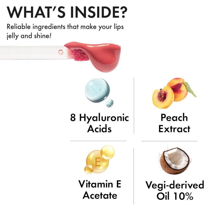 Amuse Jel-Fit Lip Tint #01 Boksoonga Jelly