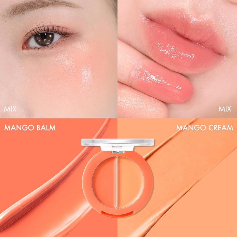 Amuse Lip & Cheek Healthy Balm #02 Mango Balm