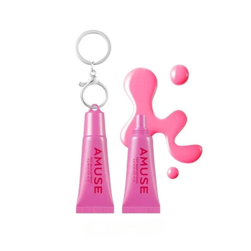 Amuse Care Balm Keyring Lip Balm #02 Happy Girl