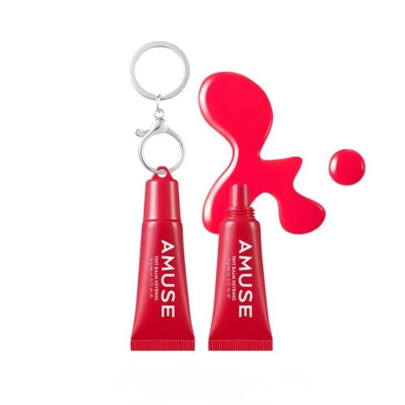 Amuse Tint Lip Balm Keyring #03 Healthy Cherry