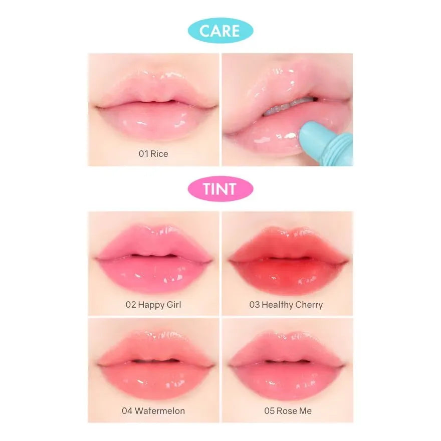 Amuse Tint Lip Balm Keyring #03 Healthy Cherry