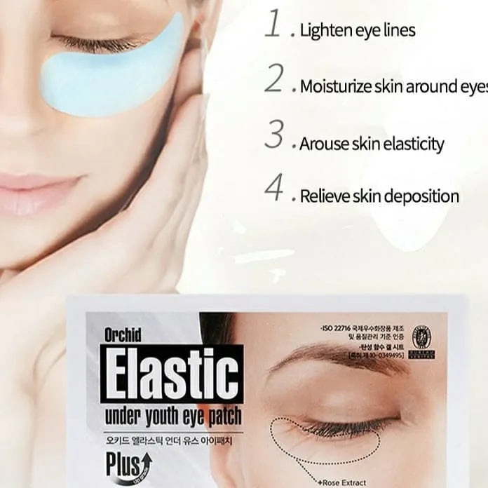 The Orchid Skin Elastic Under Youth Eye Patch Plus 10pairs