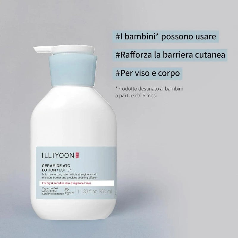 Illiyoon Ceramide Ato Lotion Set 334ml+100ml
