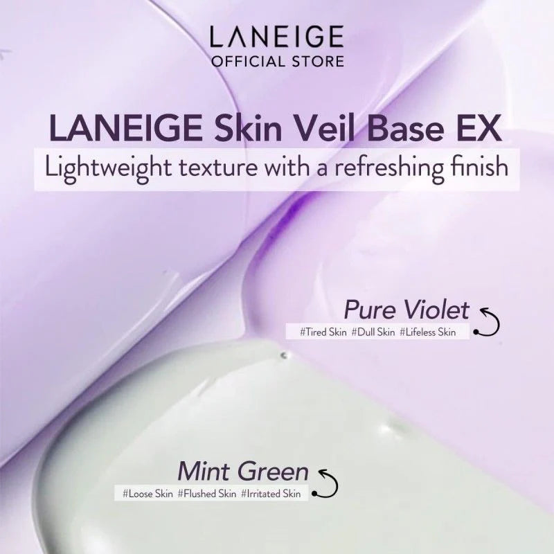 Laneige Skin Veil Base SPF25 #Light Green 30ml