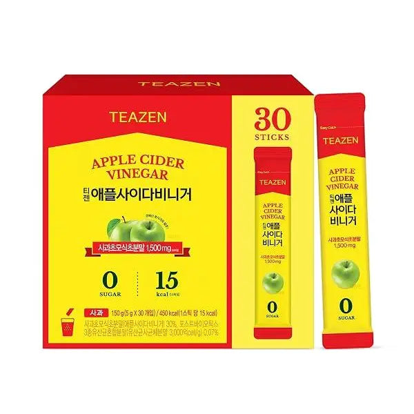 Teazen Apple Cider Vinegar Drink Powder Packets 30pcs