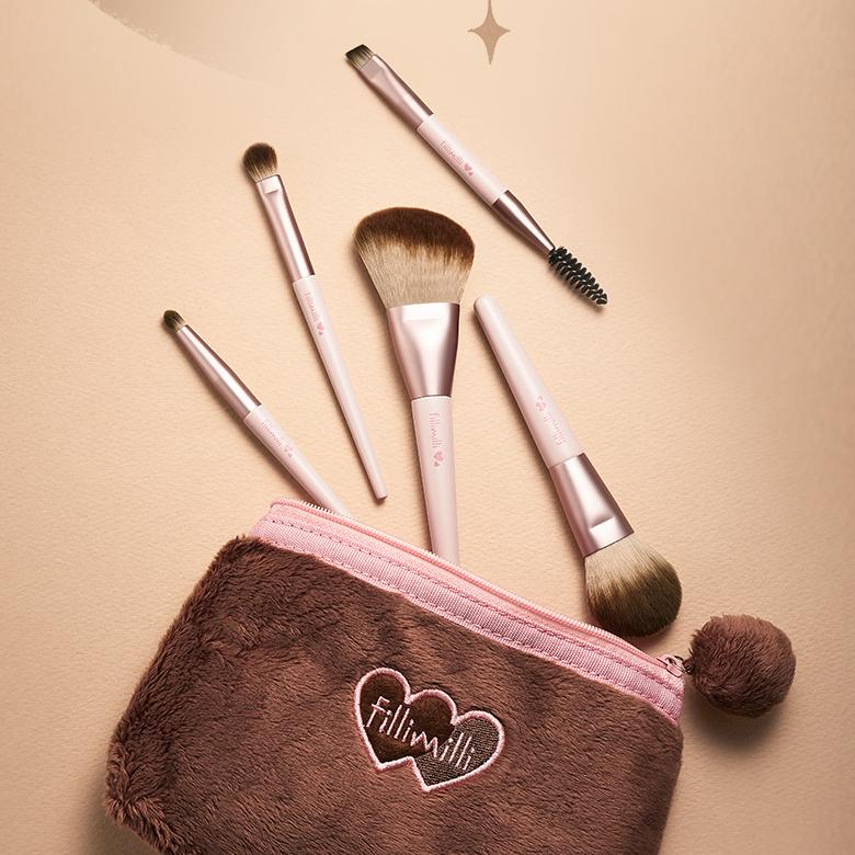 Fillimilli Mini Make Up Brush Set 5pcs
