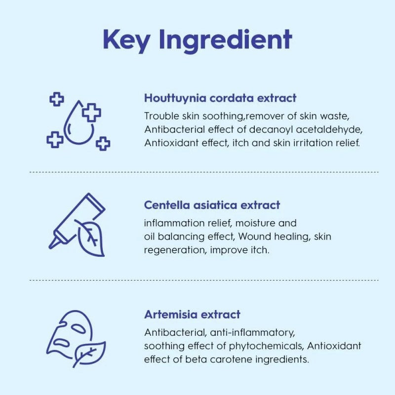 Suiskin Calming Herb Vegan Mask 5pcs