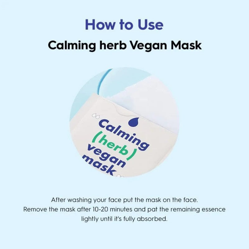 Suiskin Calming Herb Vegan Mask 5pcs