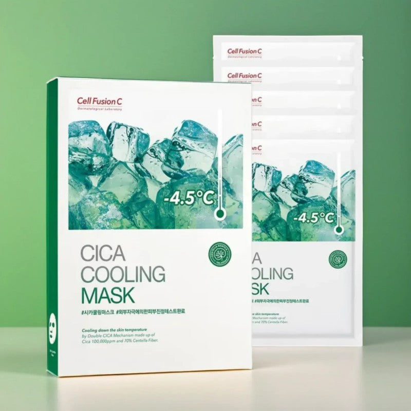 Cell Fusion C Cica Cooling Mask 1pcs