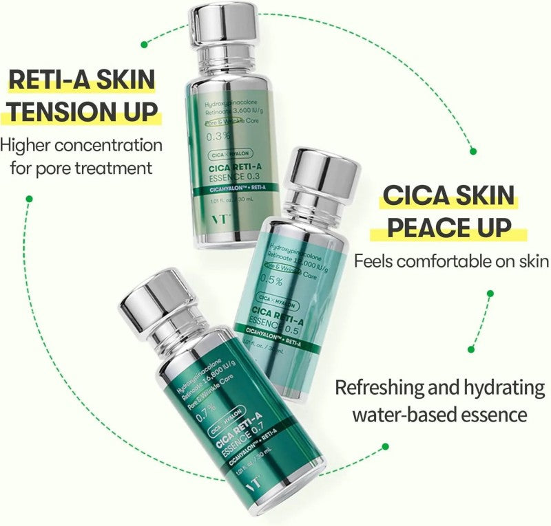 VT Cosmetics Cica Reti-A Essence 0.7 30ml