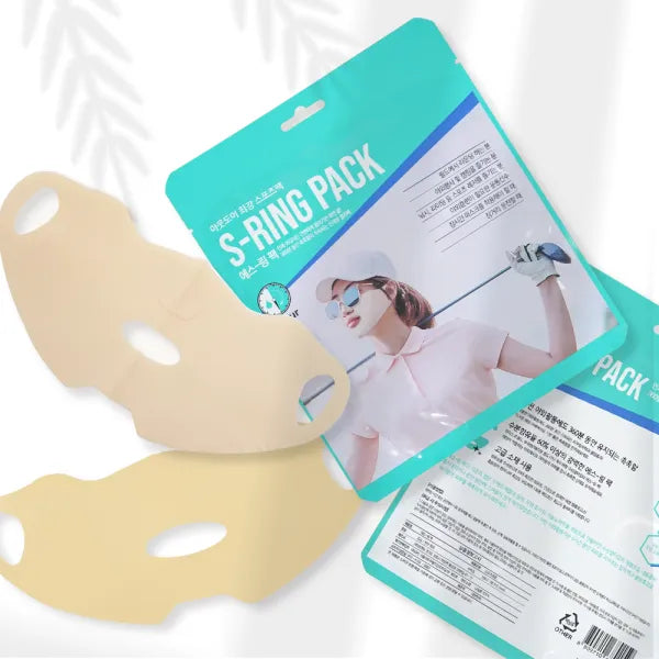 S-Ring Pack高尔夫户外防晒面膜 1片