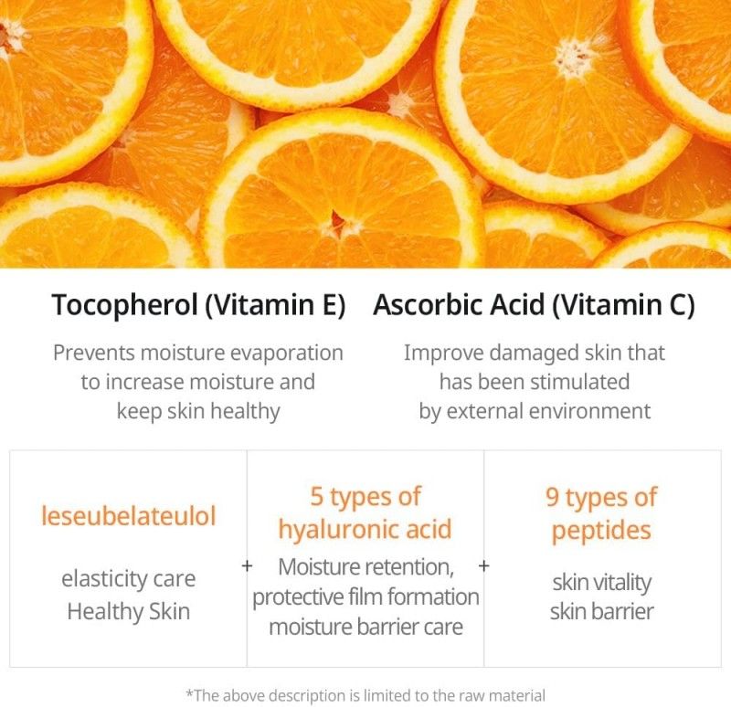 JM Solution Glory Aqua Tocopherol Vitamin C Mask 1pcs