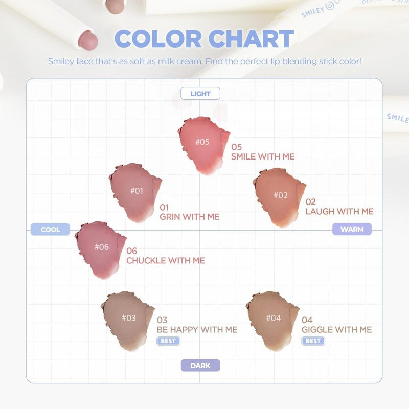 Lilybyred Smiley Lip Blending Stick #01 Grin with Me