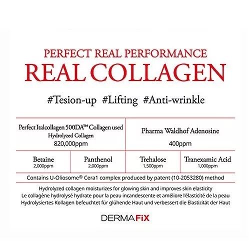 Dermafix Perfect Real Performance Collagen Mask 8pcs