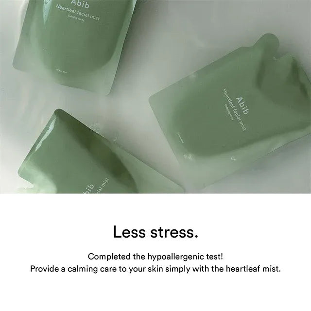 Abib Heartleaf Facial Mist Calming Spray 150ml + Refill 150ml