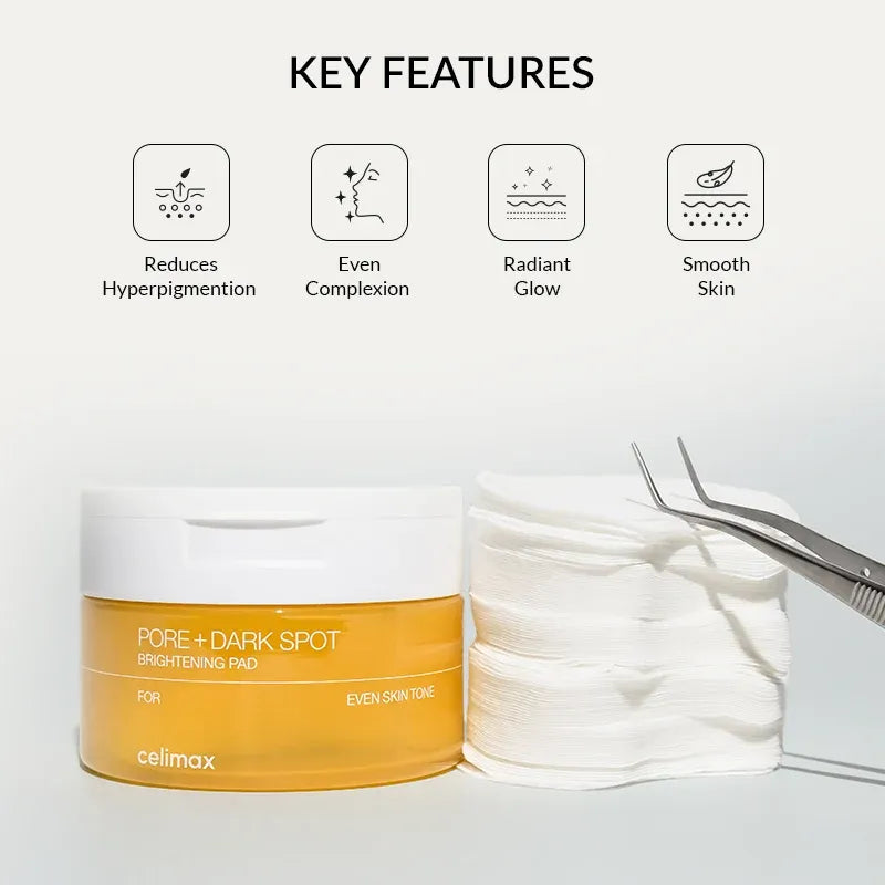 Celimax Pore+Dark Spot Brightening Pad 40pcs
