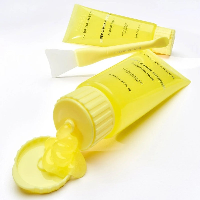 Bring Green Super Lemon Glutathione Sleeping Mask Pack 100ml