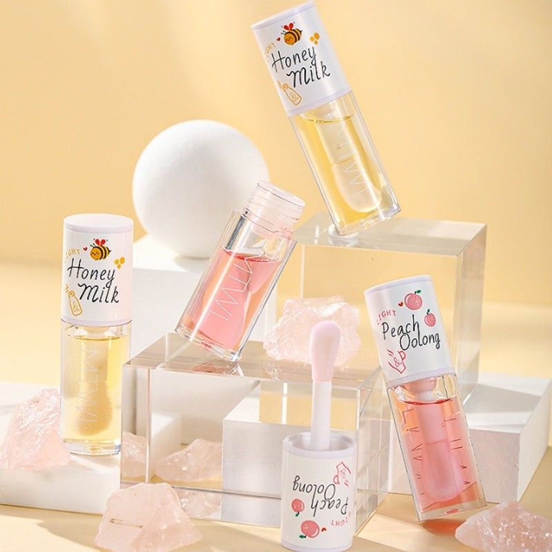 Apieu Honey and Milk Lip Oil Peach 5g