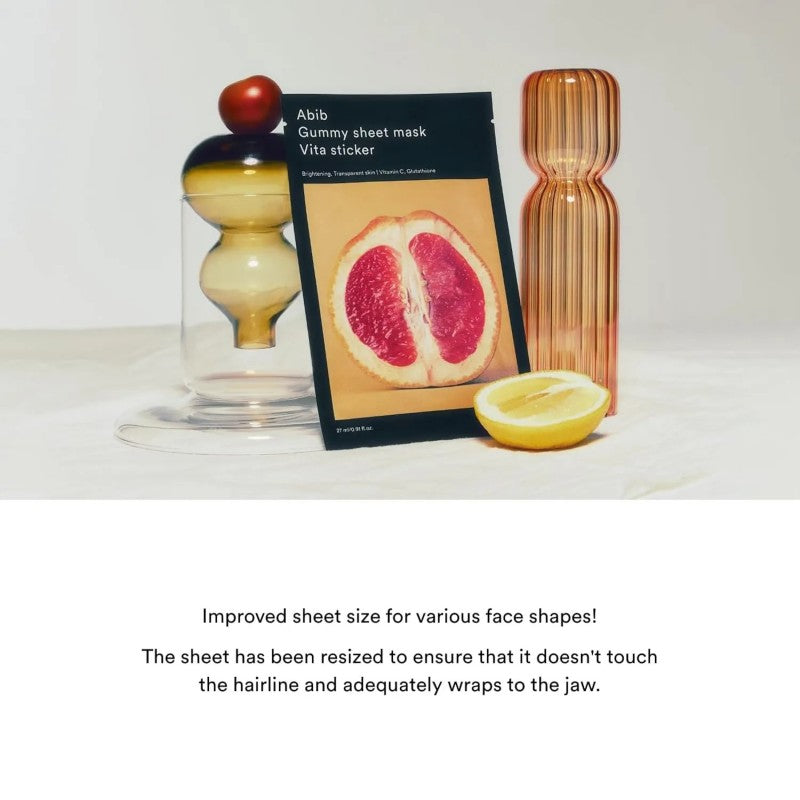 Abib Gummy Sheet Mask Vita Sticker 1pcs