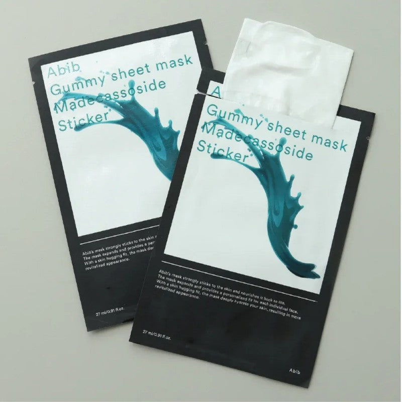 Abib Gummy Sheet Mask Madecassoside 10pcs