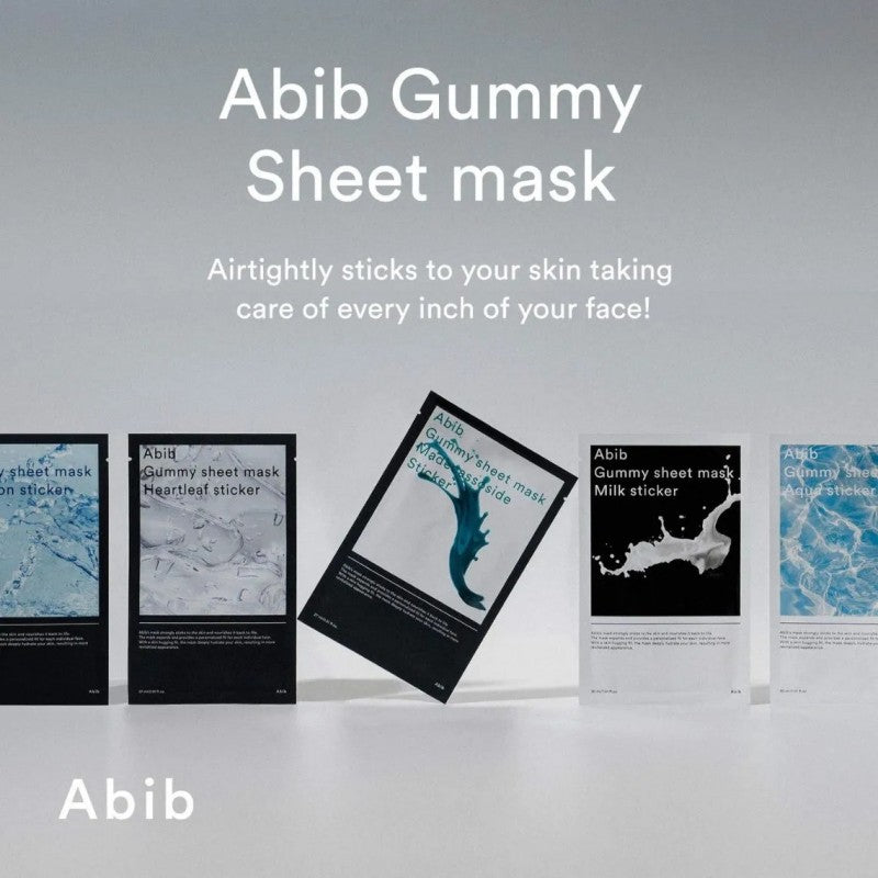 Abib Gummy Sheet Mask Madecassoside 10pcs