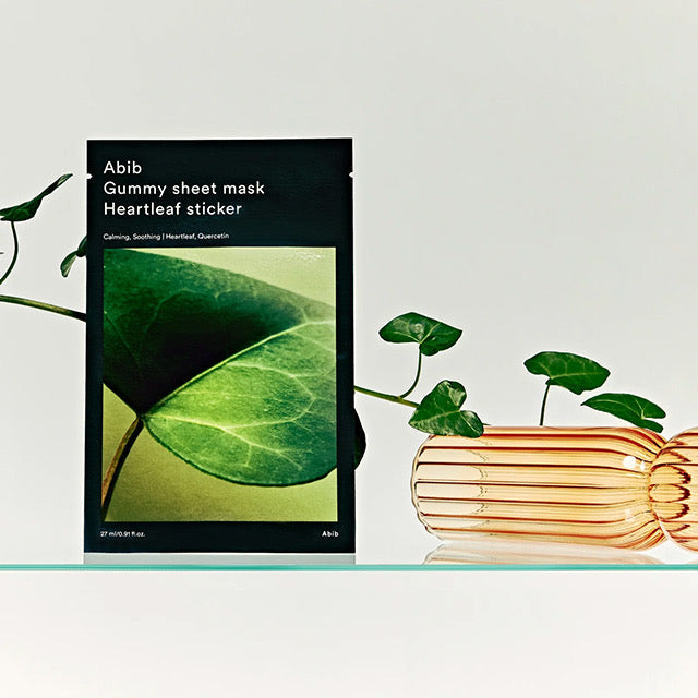 Abib Gummy Sheet Mask Heartleaf Sticker 1pcs