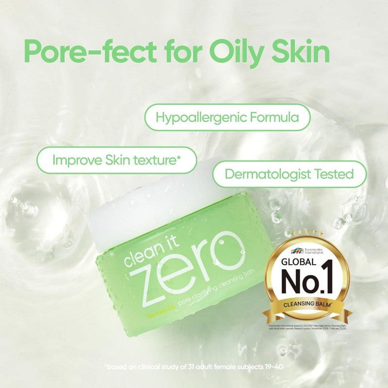 Banila CO Clean it Zero Pore Clarifying Cleansing Balm Tea Tree EX 100ml