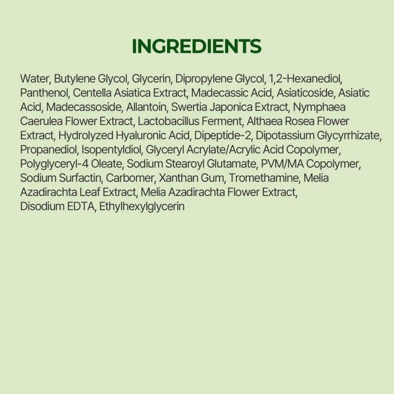 Torriden Balanceful Cica Mask 10pcs