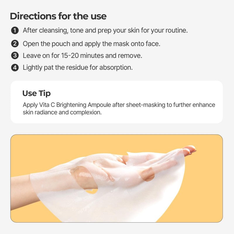 Torriden Cellmazing Brightening Mask 5+1pcs