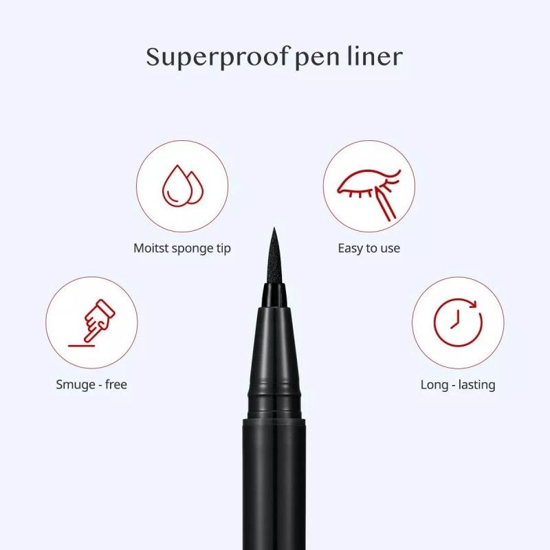 Clio Waterproof Liquid Pen Liner #01 BLACK