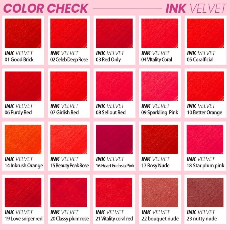 Peripera Ink The Velvet #AD20 Classy Plum Rose