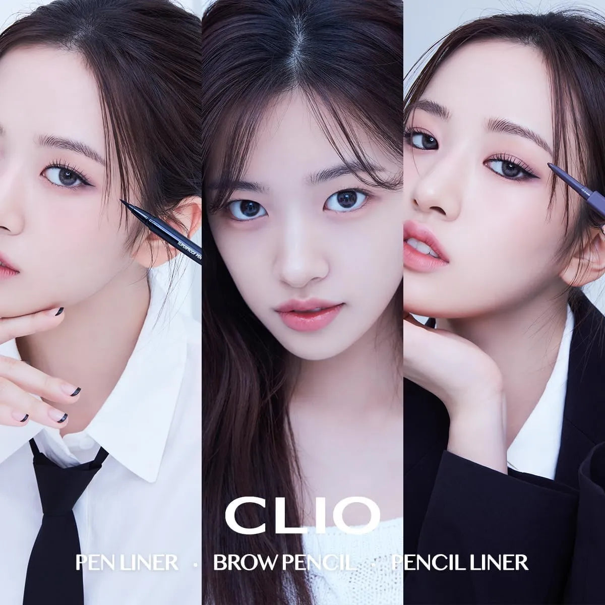 Clio Extreme Gelpresso Pencil Liner #01 Black Brown