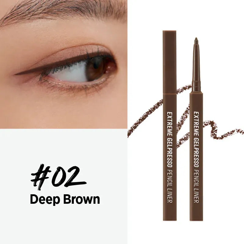 Clio Extreme Gelpresso Pencil Liner #02 Deep Brown