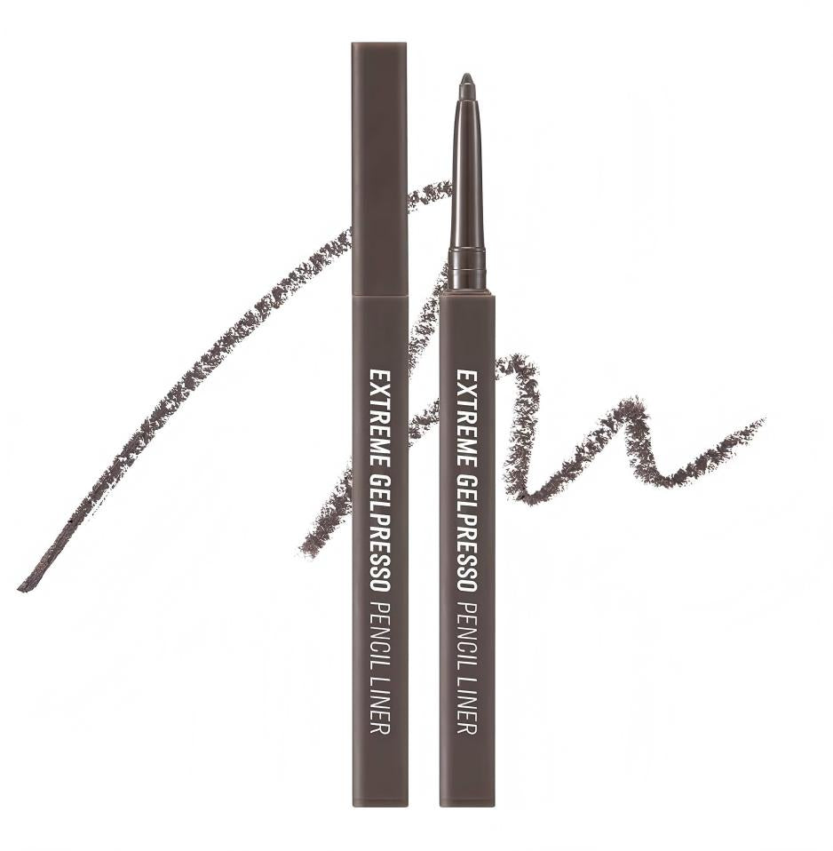 Clio Extreme Gelpresso Pencil Liner #04 Gray Brown