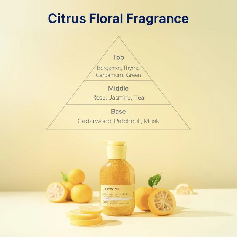 Illiyoon Fresh Moisture Scrub Wash 400ml